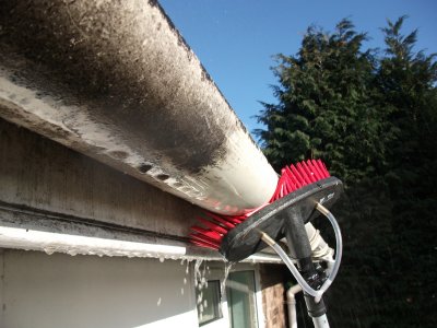 Nettoyage de gouttières