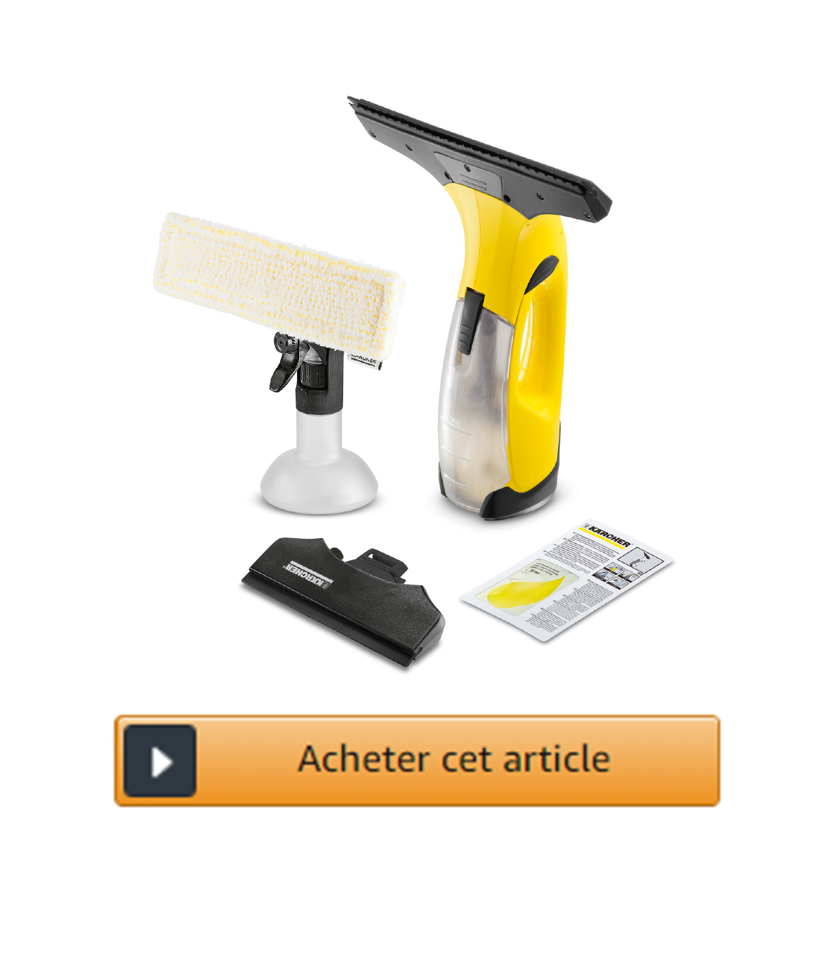 Quel nettoyeur de vitre karcher choisir ?