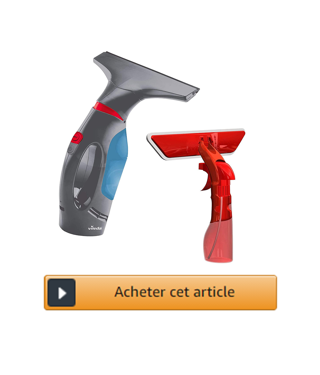 nettoyeur de vitres électrique Vileda