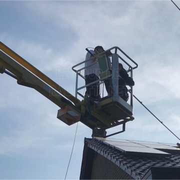 Nettoyage de panneaux solaires
