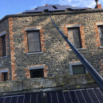 Nettoyage de panneaux photovoltaïques
